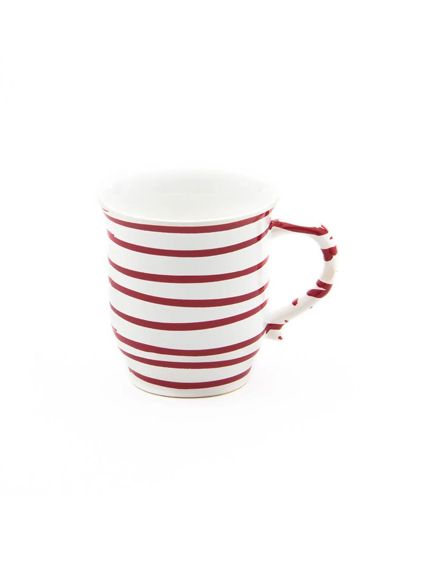 GMUNDNER KERAMIK | Schokotasse "Rot Geflammt" 0,3l | 
